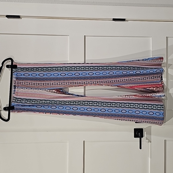 Hot Kiss Pants - Hot Kiss super stretch wide bell bottoms size L sku0151